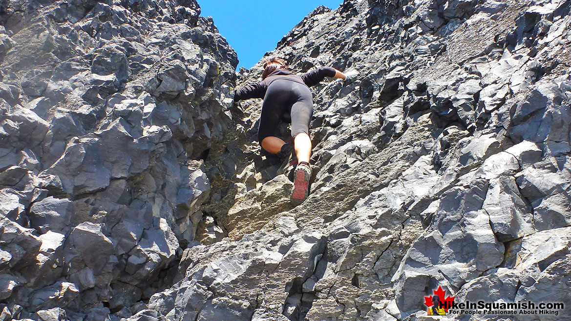 Black Tusk Final Climb