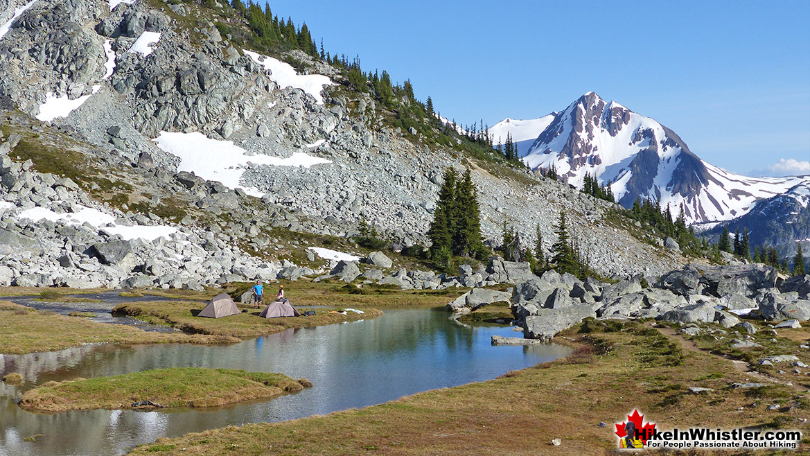 Garibaldi Park Tents Near Blackcomb