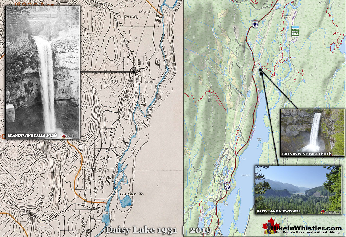 Brandywine Falls History Map