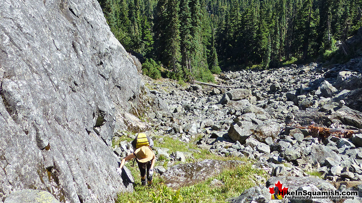 Cirque Lake Boulder Field