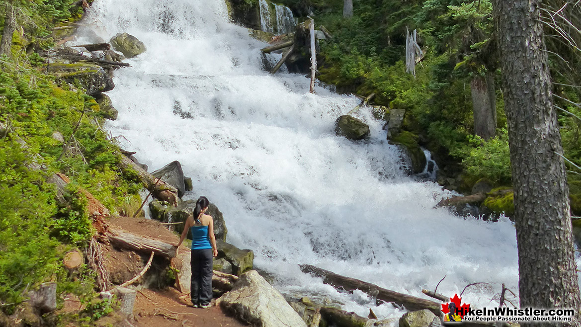 Holloway Falls on the Joffre Lakes Trail