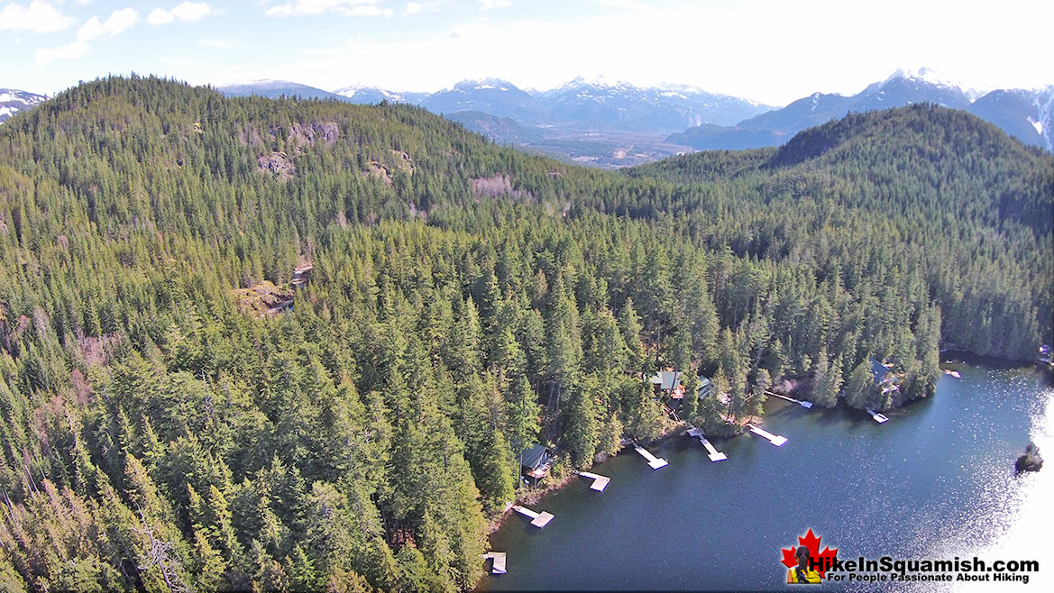 Levette Lake Aerial View