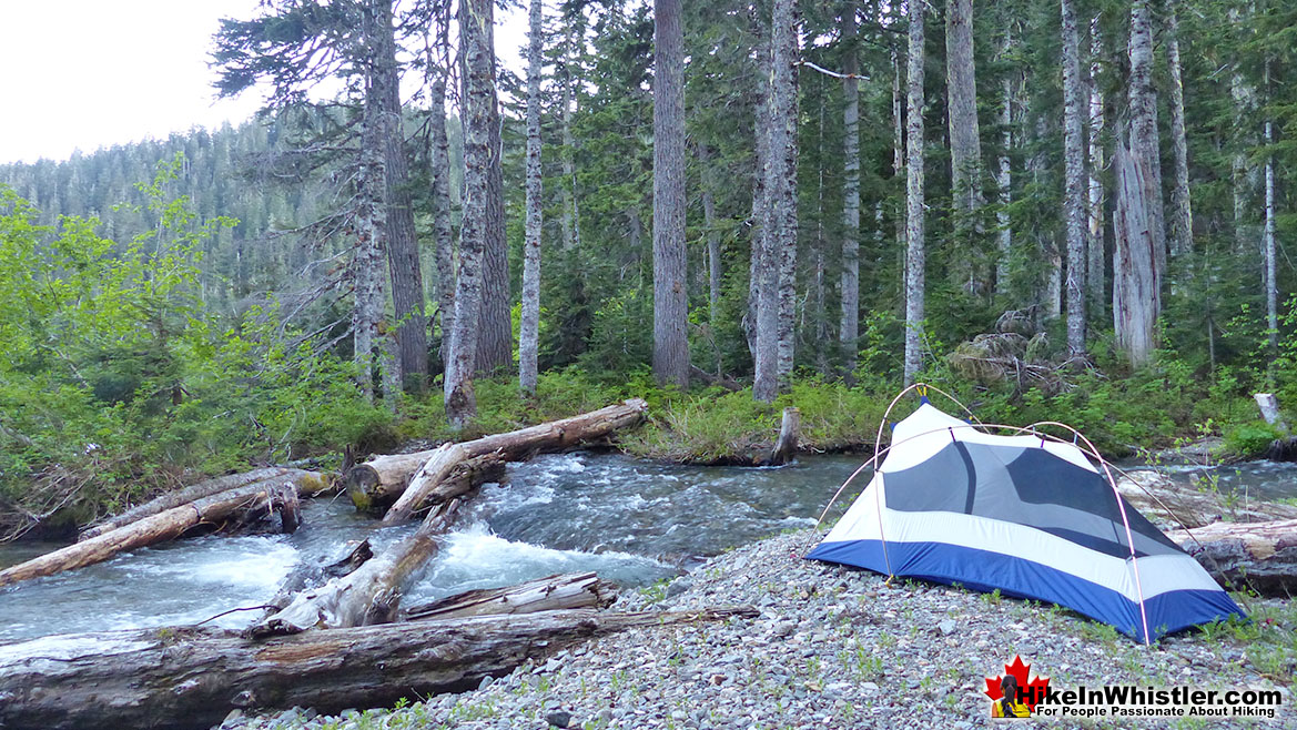 Tent at Madeley Lake