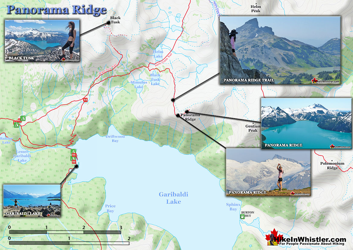 Panorama Ridge Map v14